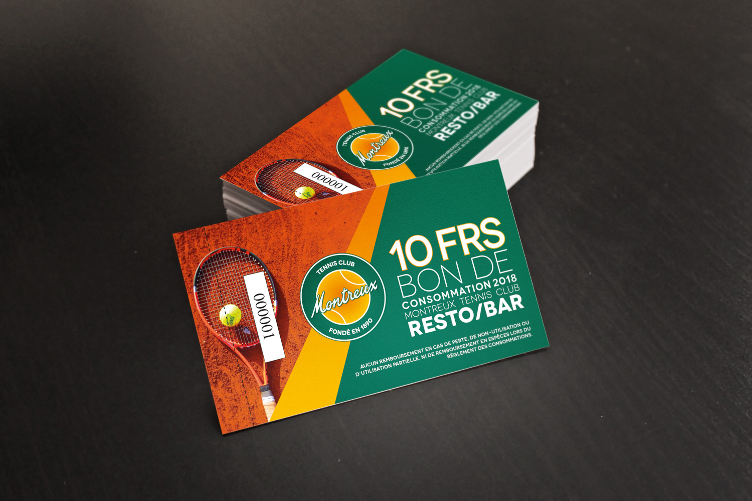 Bons de consommation du club