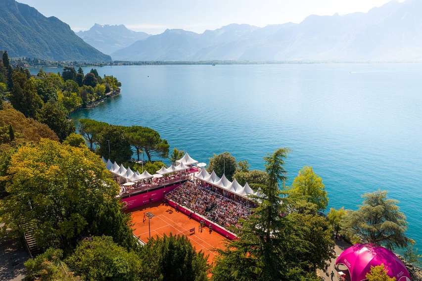 Publication Instagram du Montreux Tennis Club